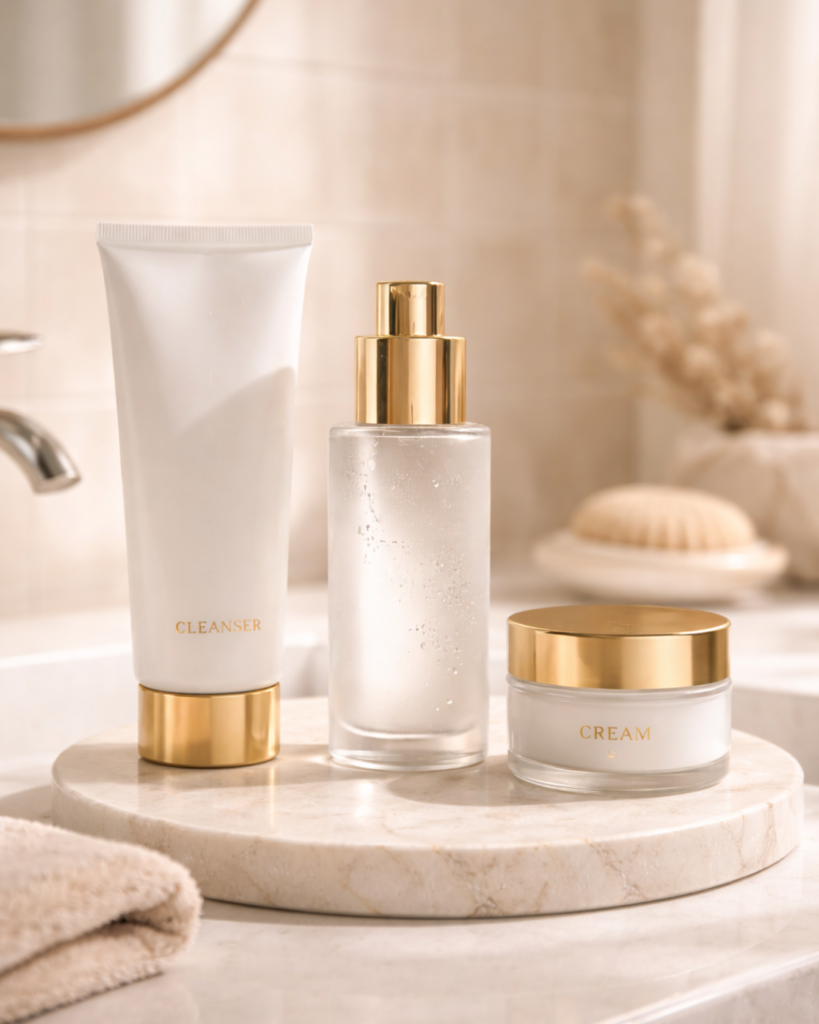 Routine skincare simple pour une peau éclatante design sans titre 7